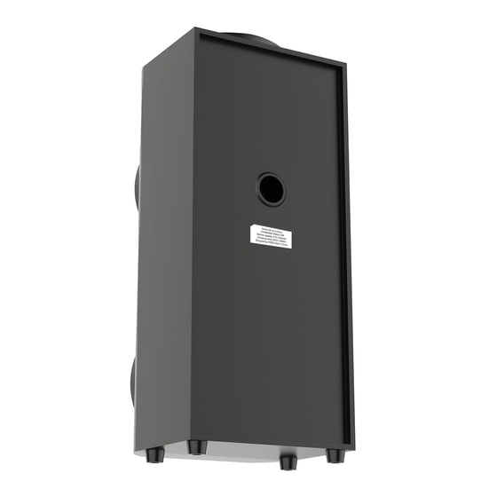 Party Speaker Celebrat OS-01 Karaoke 10W με Φωτισμό LED - Μαύρο image 1