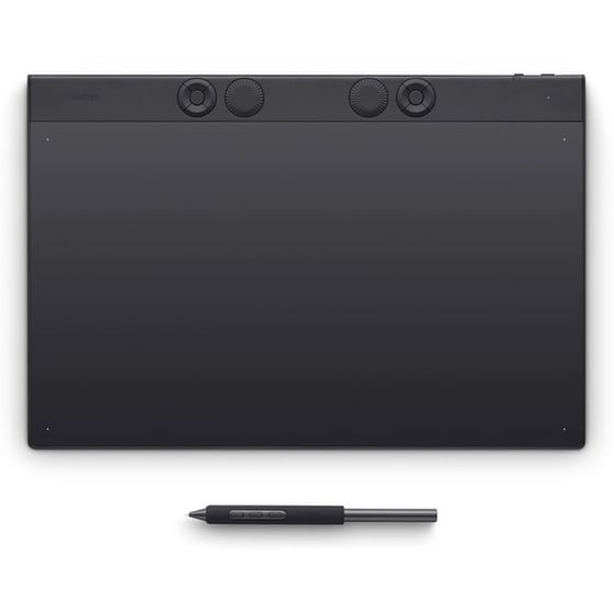 Γραφίδα και Ταμπλέτα Σχεδίασης Wacom Intous Pro (L) - Μαύρο image 0