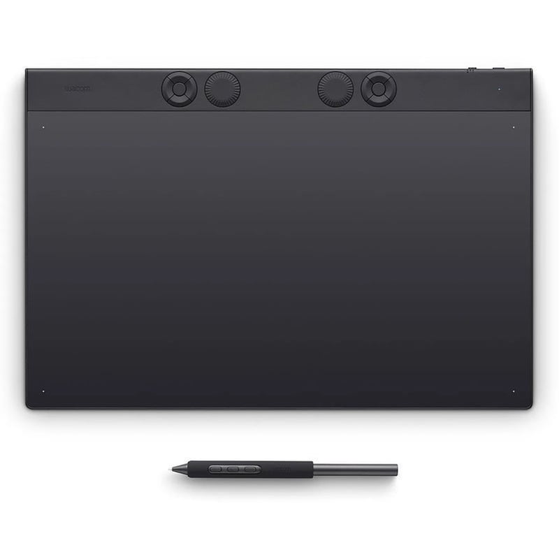 Γραφίδα και Ταμπλέτα Σχεδίασης Wacom Intous Pro (L) - Μαύρο