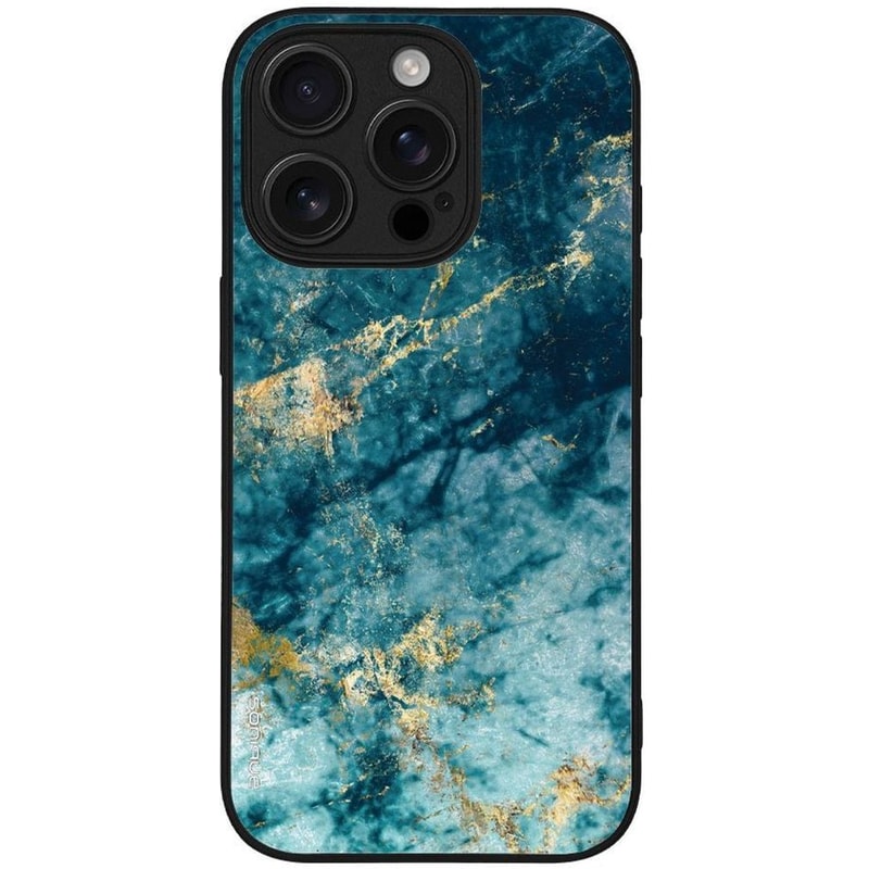 Θήκη Apple iPhone 16 Pro - Sonique Marble Series - Μπλε
