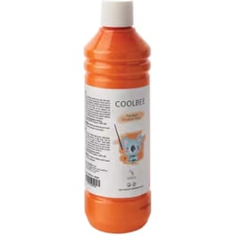 Χρώμα&nbsp;Τέμπερα&nbsp;Coolbee&nbsp;500Ml&nbsp;Πορτοκάλι&nbsp;Coolbee