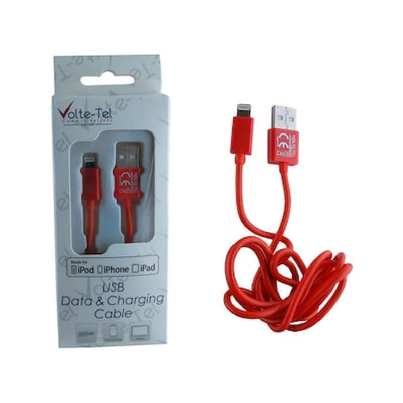 IPH5 USB ΦΟΡ/ΗΣ-DATA ORANGE VCD-01 IOS 7