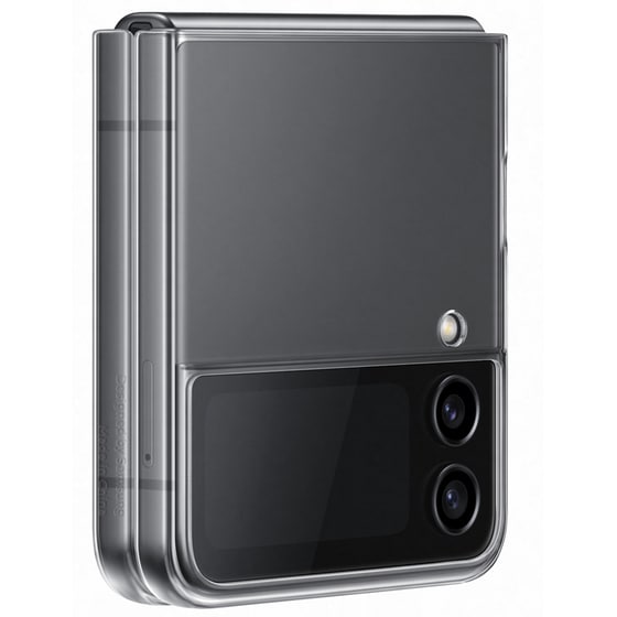 Θήκη Samsung Galaxy Z Flip 4 - Samsung Clear Cover with Ring - Transparent image 7