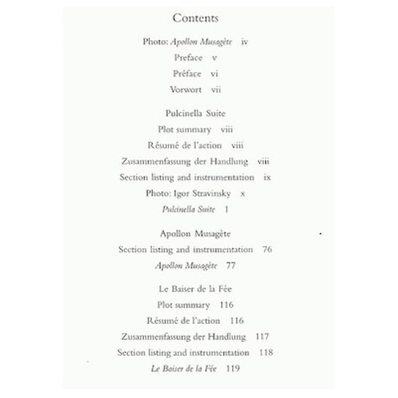 Stravinsky – Ballet Music [full Score] image 2