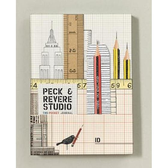 Peck & Revere Two-Pocket Journal image 0