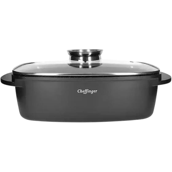 Γάστρα CHEFFINGER RO32 6 L 32 cm Μαύρο image 0