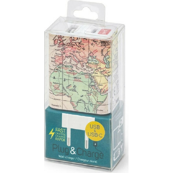 Φορτιστής Πρίζας Legami Milano USB-A/USB-C image 1