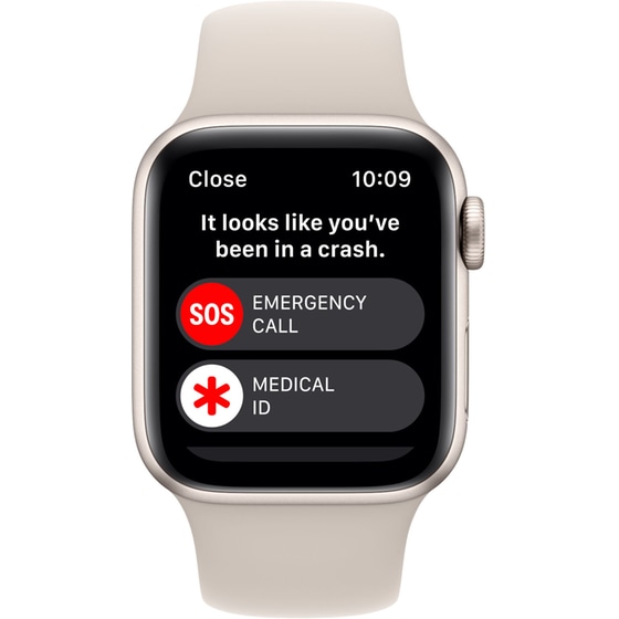 Apple Watch SE Starlight Aluminium GPS 40mm - Starlight Sport Band Regular image 5