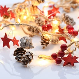 Χριστουγεννιάτικη Γιρλάντα 20 LED Aca Decor Garland