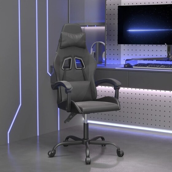 Καρέκλα Gaming VIDAXL 3143850 από Τεχνητό Δέρμα - Μαύρη image 9