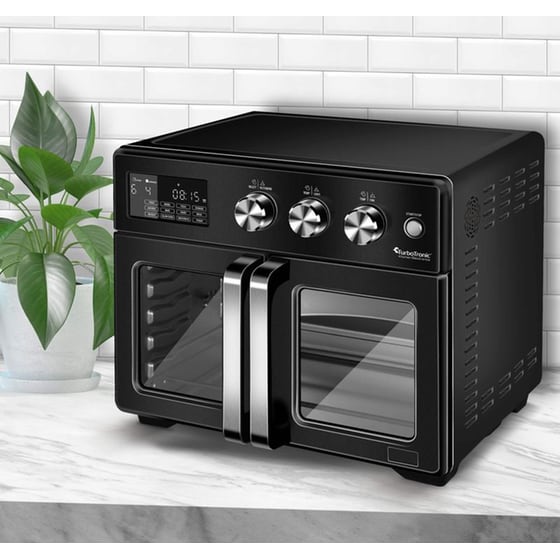 TURBOTRONIC airchef Pro TT-AFD32 32 Lt Μαύρο Ηλεκτρικό Φουρνάκι image 5