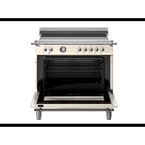 BERTAZZONI HER95I1EAVT 58 / 58 Lt Μπεζ  Επαγωγική Ηλεκτρική Κουζίνα image 2