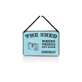 Κρεμαστή Μεταλλική Πινακίδα ATP The Shed