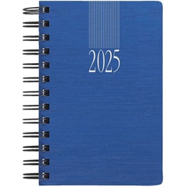 Ημερολόγιο Ημερήσιο 2025 Θεοφύλακτος 12M 14.5x20.5 cm Indiana Μπλε