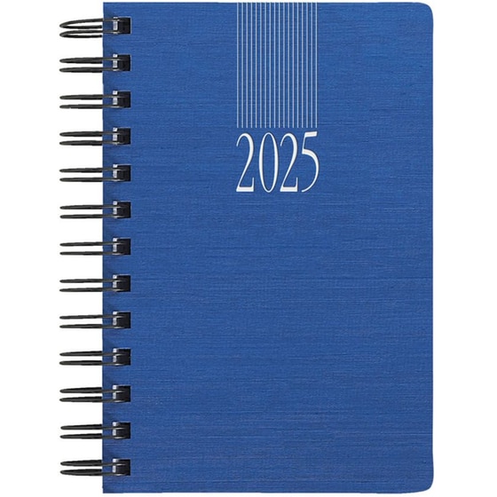 Ημερολόγιο Ημερήσιο 2025 Θεοφύλακτος 12M 14.5x20.5 cm Indiana Μπλε image 0