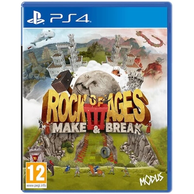 PS4 Game – Rock Of Ages 3 : Make And Break