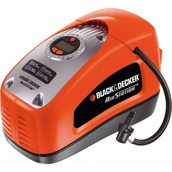 Αεροσυμπιεστής Πολλαπλών Χρήσεων BLACK & DECKER ASI300-QS 160psi - Πορτοκαλί image 0