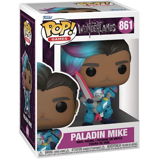 Funko Pop! Games - Tiny Tina’s Wonderland - Paladin Mike #861 image 1