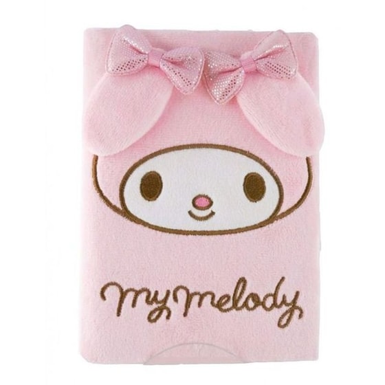 Σημειωματάριο Plush Διακάκης με Στυλό My Melody image 2