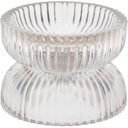 Κηροπήγιο Spitishop Κ-μ Aae430610 Γυάλινο 7.8x6cm - Διάφανο