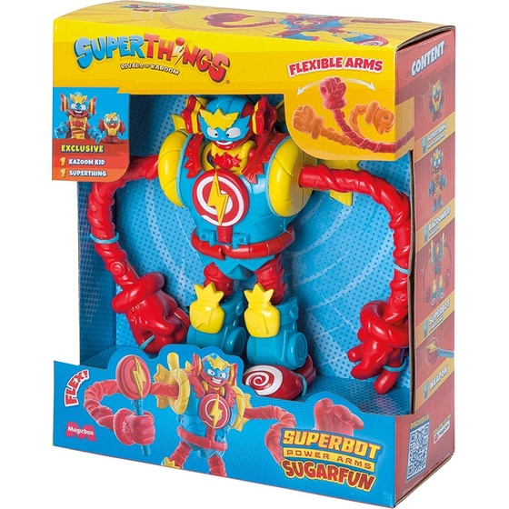 Superthings Μικροπλάσματα Superbot Power Arms με Φιγούρες Sugarfun image 7