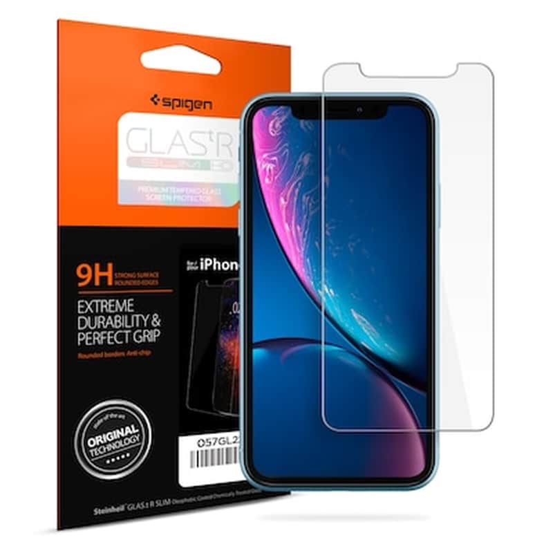 Προστατευτικό οθόνης Apple iPhone XR/iPhone 11 - Spigen Tempered Glass Slim SPIGEN