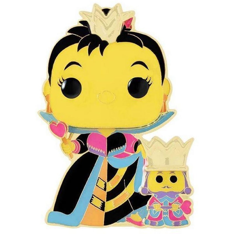 Funko Pop! Pin: Disney Alice - Queen And King Of Hearts 19 Large Enamel Pin