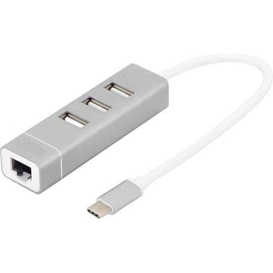 Digitus DA-70253 USB Hub 4-Port USB 2.0 συμβατό με USB-C image 0
