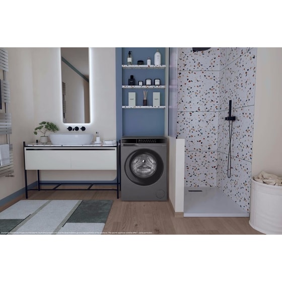 CANDY EY 28SB8G-15 8 kg 1200 Στροφές Μαύρο Πλυντήριο Ρούχων image 5