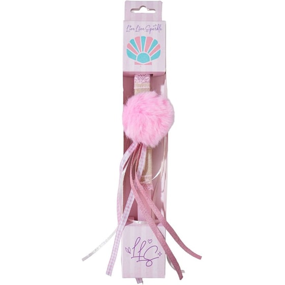 Λαμπάδα Αρωματική Live.Love.Sparkle&nbsp;Ροζ&nbsp;Λαστιχάκι image 0