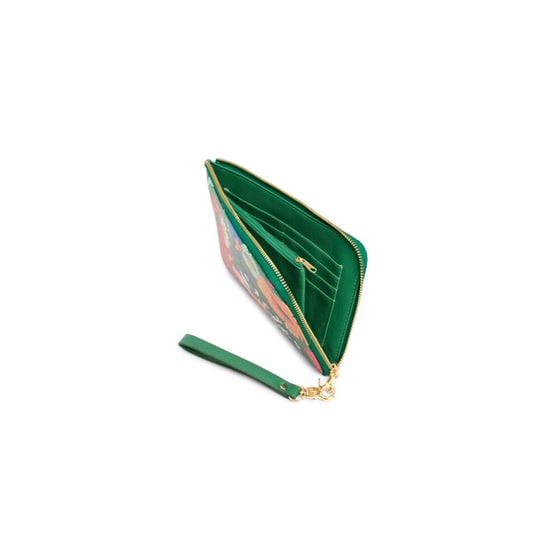 Travel Wallet Emerald Super Bloom image 1