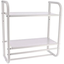 Ραφιέρα Spitishop από Μέταλλο 42.5x20.5x46cm - Λευκή