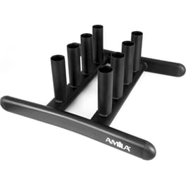 Βάση για 8 Μπάρες Βαρών Amila 91353 Επιδαπέδια 70x63x26cm