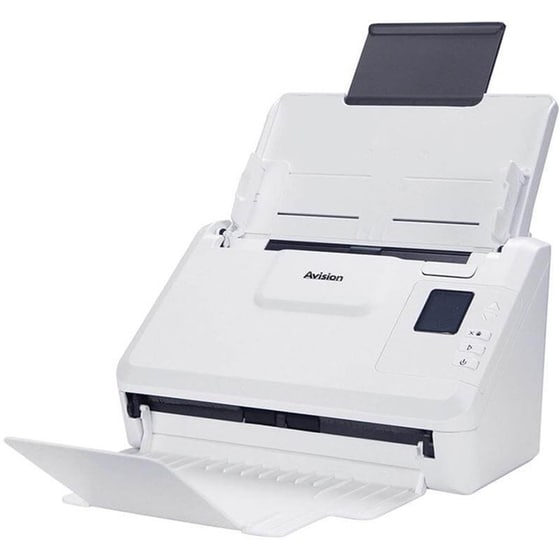 Σαρωτής Εγγράφων Avision AD340GN A4 με Ethernet/USB - Μαύρο image 1