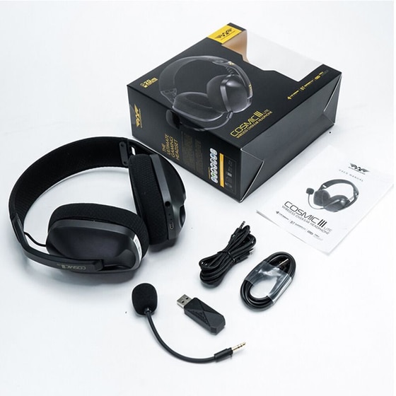 Armaggeddon Cosmic-III Lite Gaming Ασύρματα Ακουστικά Bluetooth - Μαύρα image 2