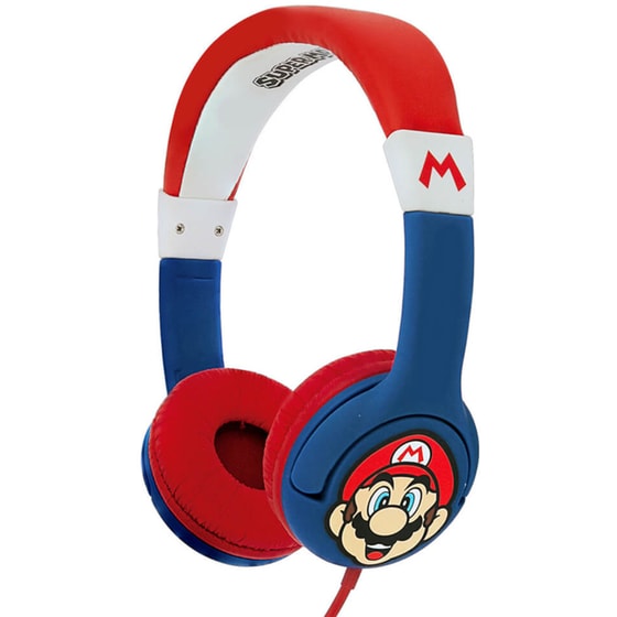 OTL Super Mario Παιδικά Ακουστικά Κεφαλής - Μπλε/Κόκκινα image 2