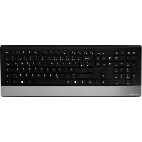 MediaRange MROS105-GR Ασύρματο Σετ Πληκτρολόγιο & Ποντίκι - Black (GR) image 1