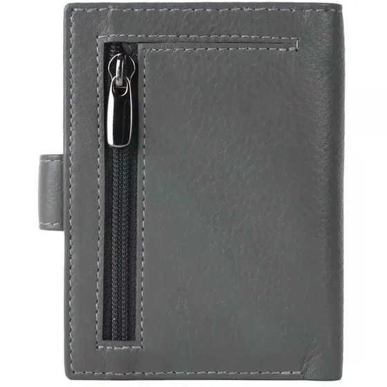 Θήκη Καρτών Valenta Leather Magsafe Luxe Grey image 7