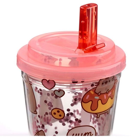 Παγούρι&nbsp;Puckator με&nbsp;Καλαμάκι&nbsp;Pusheen&nbsp;the&nbsp;Cat 500ml image 5