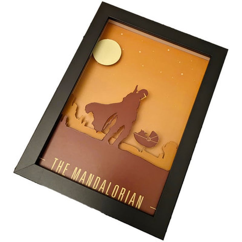 Διακοσμητικό Κάδρο - The Mandalorian