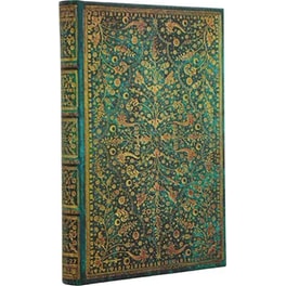 Ημερολόγιο Εβδομαδιαίο 2027 Paperblanks 18Μ Mini Hardcover Emerald Flower
