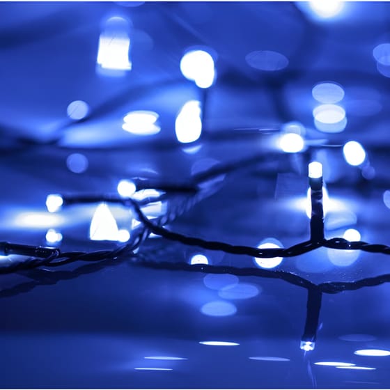 Χριστουγεννιάτικα Λαμπάκια VidaXL 400 Led 40m - Μπλε image 1