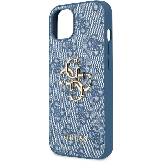 Guess “4g Logo Collection” Hard Case Pu Leather Θήκη Προστασίας Από Δερματίνη – Iphone 11 (μπλε – Guhcp13s4gmgbl) image 7
