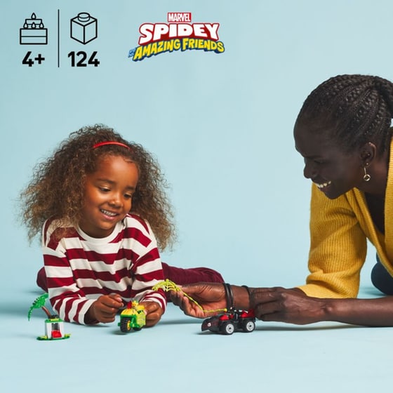 LEGO® Marvel Spin and Electro Dinosaur Vehicle Chase (11198) image 9