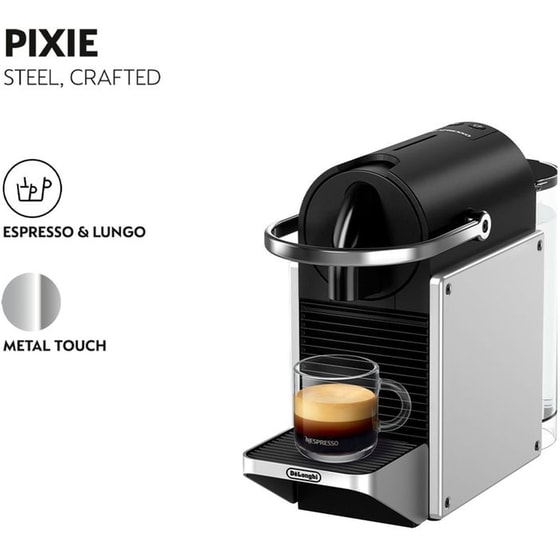 Nespresso® Original Pixie EN127.SE Delonghi Ασημί Μηχανή Καφέ image 4