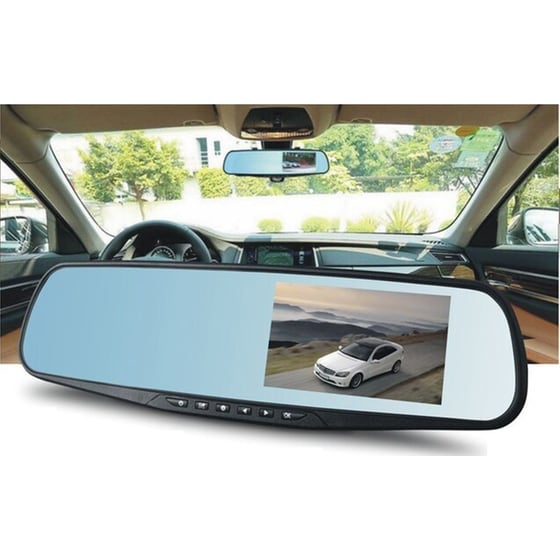 Καθρέπτης Αυτοκινήτου Με Δύο Hd Dvr Κάμερες Και Tft Lcd Οθόνη 4.3"- Oem image 3