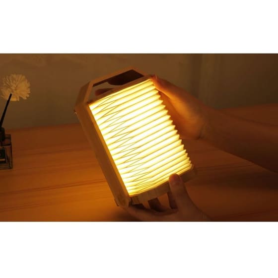 Φωτιστικό&nbsp;Γραφείου&nbsp;Gingko Smart&nbsp;Origami&nbsp;Natural Bamboo image 5