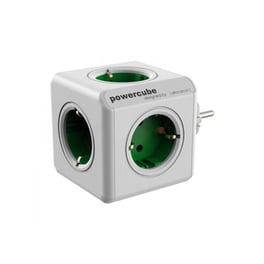 Ταφ Allocacoc Powercube 5 Θέσεων - Λευκό/Πράσινο