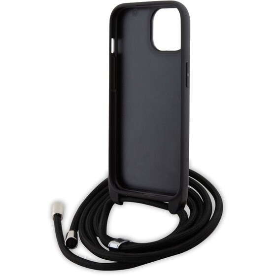 Karl Lagerfeld Crossbody K C Metal Pin Saffiano Hard Case Θήκη Προστασίας Από Δερματίνη Με Λουράκι – Iphone 15 (μαύρο – Klhcp15ssakcpsk) image 5