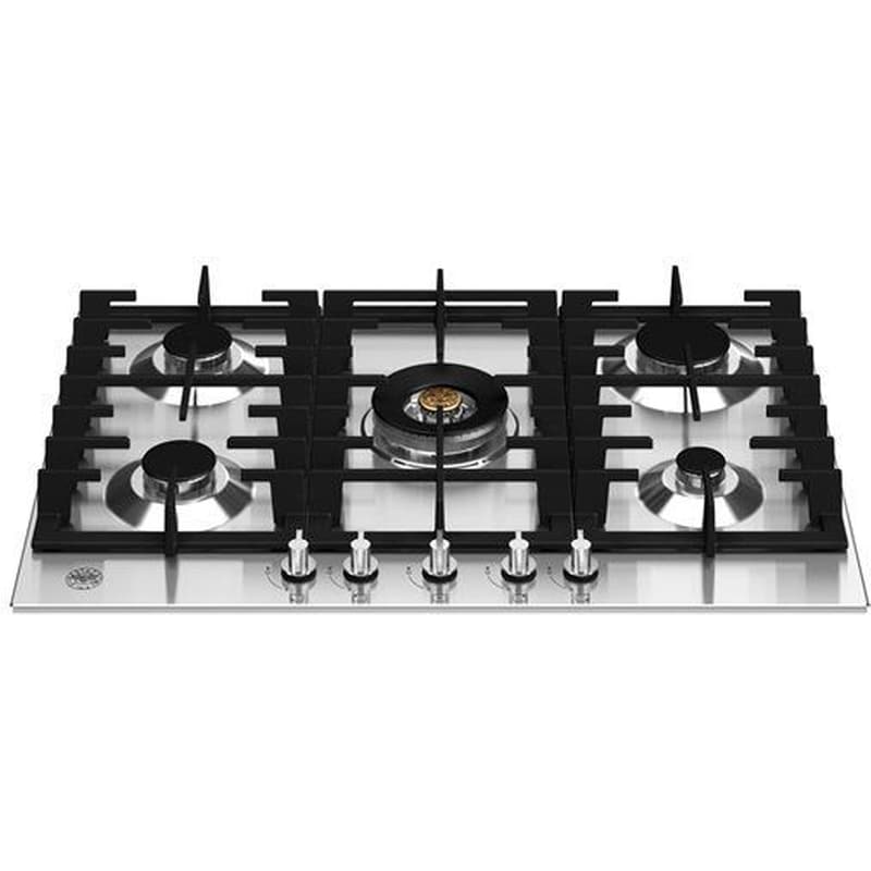 BERTAZZONI P755CMODX(GN) 75 cm Ασημί Εστία Φυσικού Αερίου Αυτόνομη